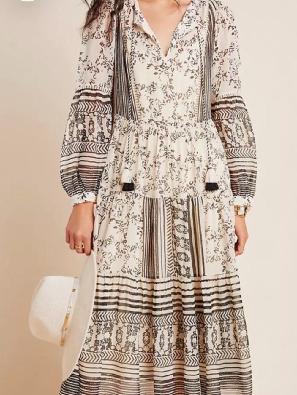 Anthropologie Talulah Tiered Dress